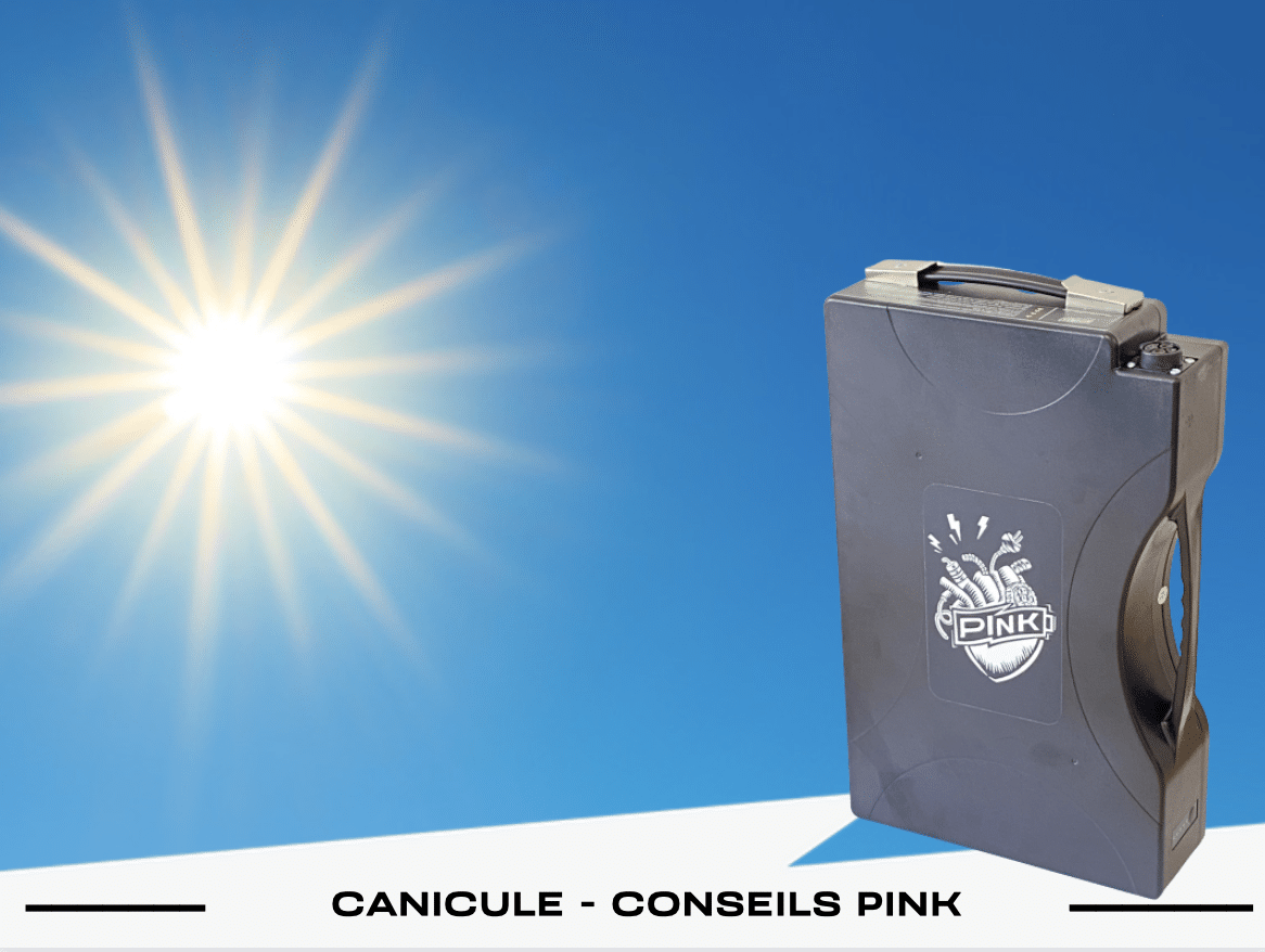 Charger sa batterie au frais par temps chaud Conseils Pink pour recharger sa batterie en cas de grande chaleur