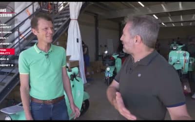David Dumain en visite chez Pink