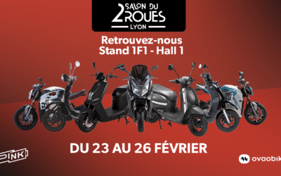 Pink au Salon du 2-roues de Lyon