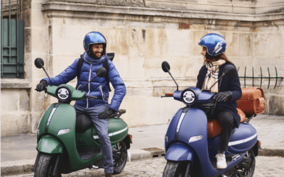 [Le Repaire des Motards] Scooter électrique Pink Pop Plus