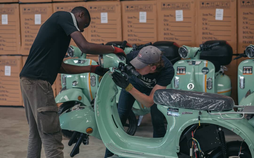 [Le Journal du Grand Paris] Pink Mobility, l’entreprise derrière les scooters YEGO