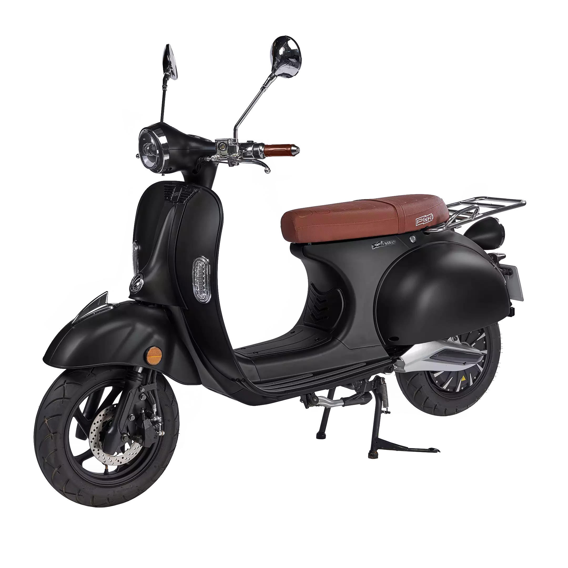 Avec le Pink Style Plus, vous bénéficierez de toutes les caractéristiques du Pink Style, version éq. 125 cc, la puissance et l'autonomie en plus. Pink Style plus 125cc scooter électrique rétro, plus rapide et plus puissant.