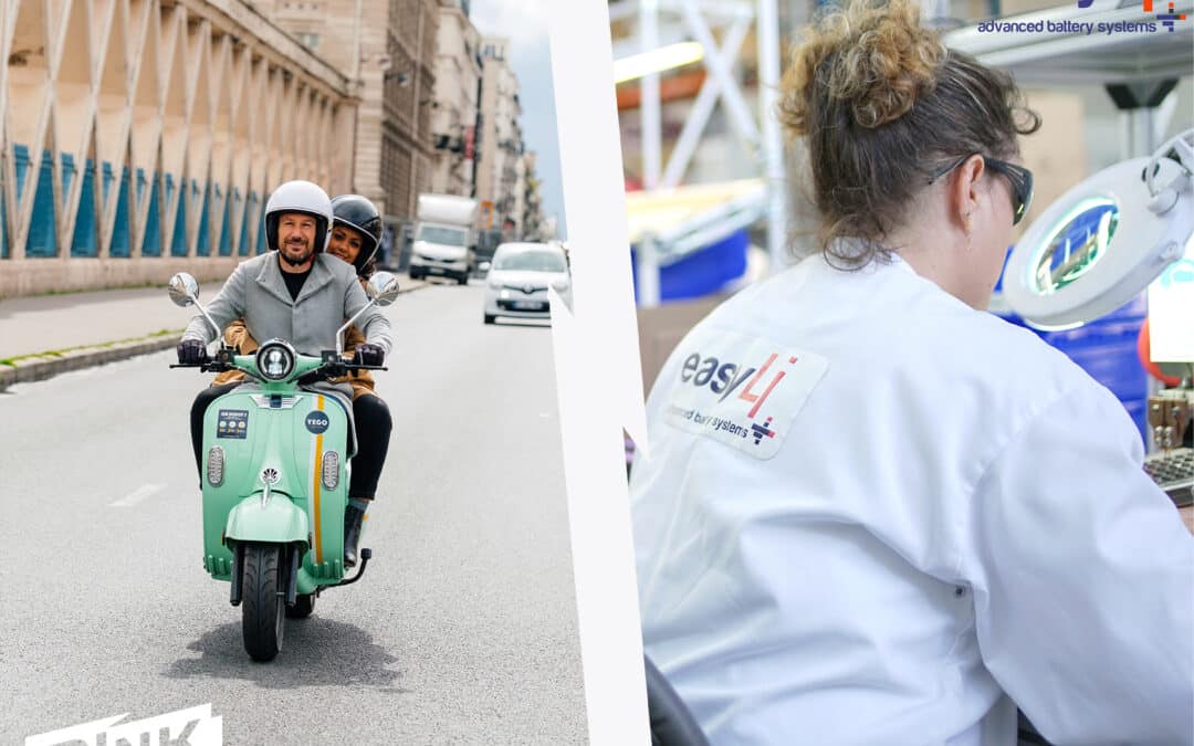 [AVEM] Les batteries d&rsquo;easyLi débarquent dans les scooters électriques de Pink Mobility