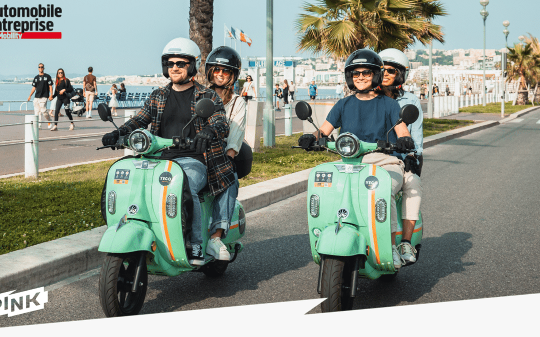 [L&rsquo;automobile & l&rsquo;entreprise] pink Mobility et easyli associés pour un scooter à batterie « MADE in france »