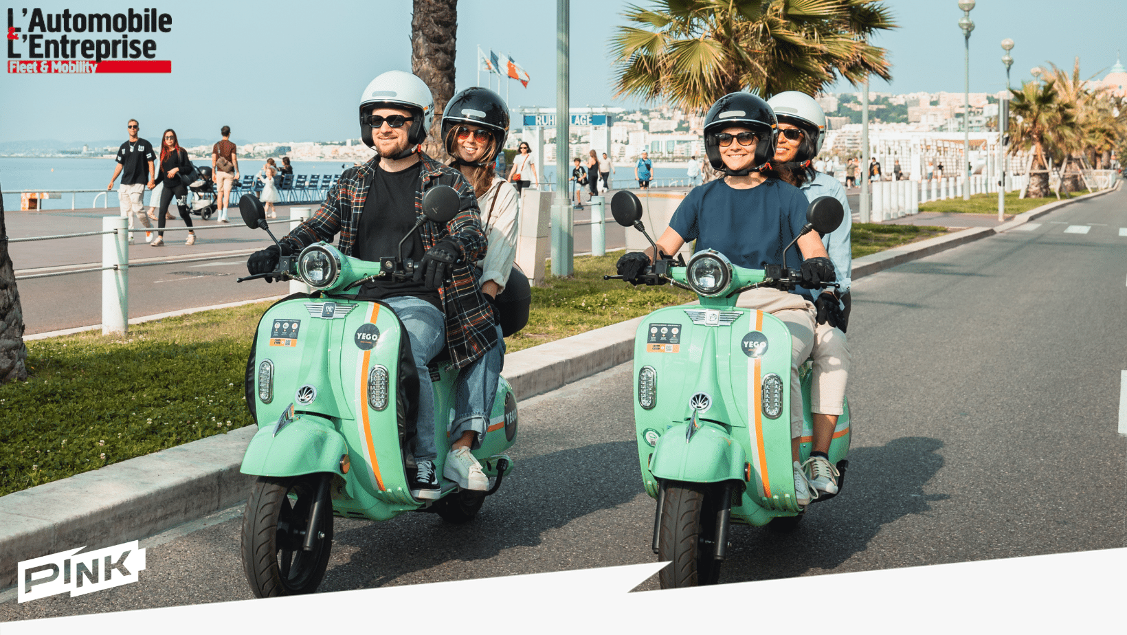 Des batteries françaises dans les scooters YEGO ! Pink Mobility et easyLi, une collaboration franco-française.