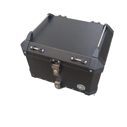 Topcase Coocase 50L arrière finition Alu Noir